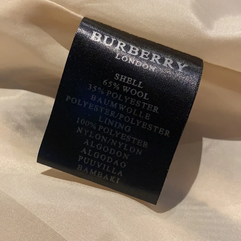 Vintage Burberry Coat - Picture 7 of 9